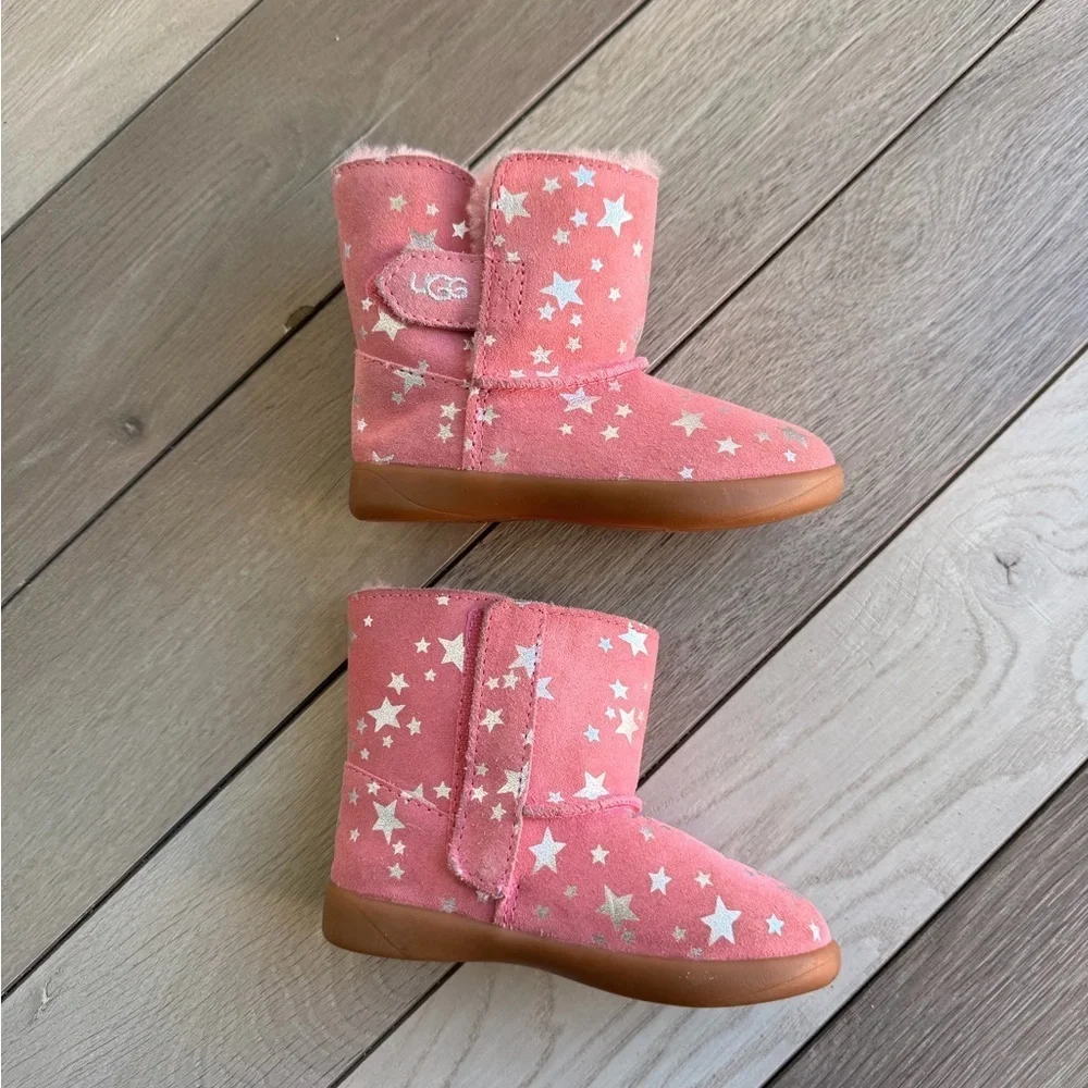 UGG Pink Star Girls Boots